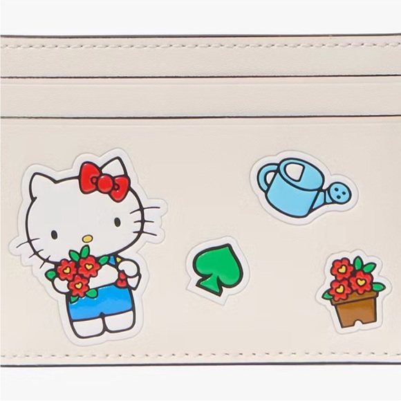 Kate Spade Hello Kitty Card Holder NWT - Picture 4 of 6